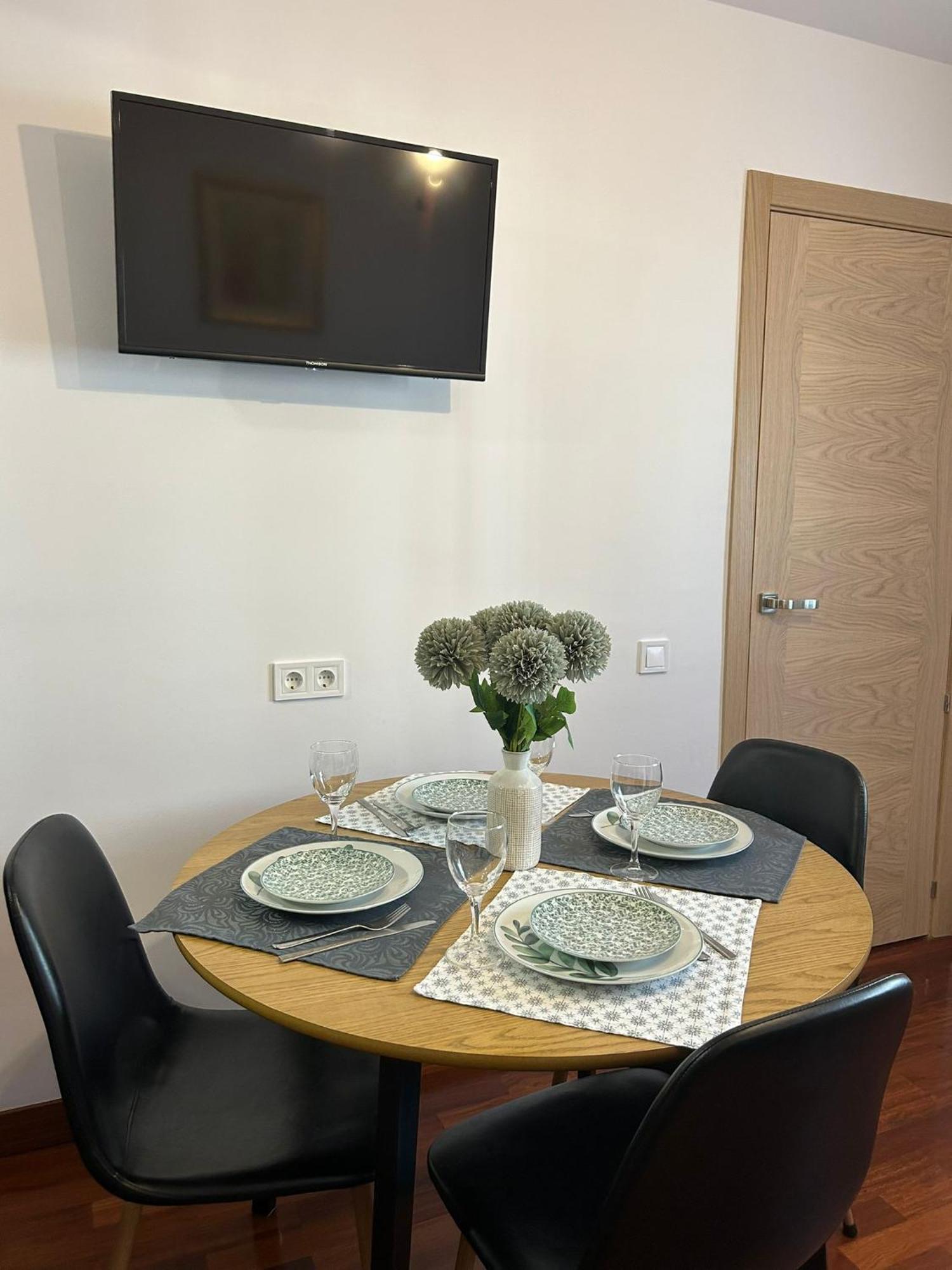 Apartamento Centrico ซานตานเดร์ ภายนอก รูปภาพ